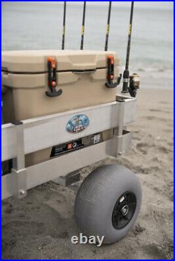 NEW Big Kahuna Beach & Fishing Wagon-UV Deck-No Rust-Lightweight-Made In USA