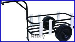 NEW Sea Striker Surf/Pier/Beach Cart Wide Wheels7 PVC Rod Holders BRSC