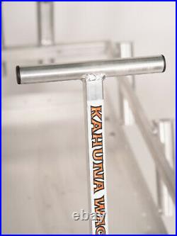 NEW! THE SIDEKICK! -World's Best Pier & Dock Cart-10 Rods-Aluminum-USA