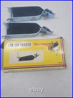 NOS vintage car fishing rod holder auto fishing pole holder roof top rain gutter