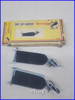 NOS vintage car fishing rod holder auto fishing pole holder roof top rain gutter
