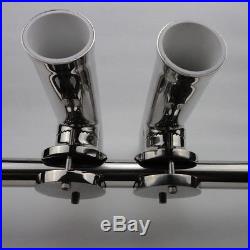 New 4 PCS 1-1/4 to 2 Tournament Style Stainless Clamp On Fishing Rod Holder