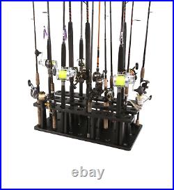 New Fishing Rod Rack For 33 Rods and with big and small reel options