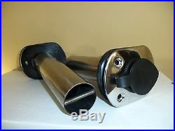 Amarine Made 4-Pack 90° Stainless Steel Flush Mount Fishing Rod Holders For Boats