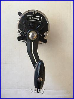 Newell fishing reel 338-5. 40 weight line with rod holder. Immaculate