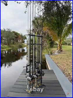 Okee angler fishing pole holderGreat way to carry and store your rods and reels