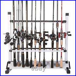 One Bass Fishing Rod Rack Metal Aluminum AlloyPortable Fishing Rod Holder Fis
