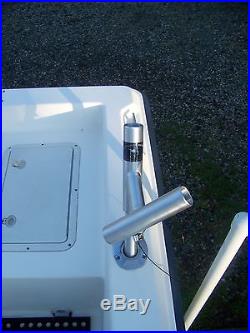 One Pair of Outboard Double Rod Holders -Custom Rod holders-Byerly's Welding