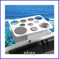 Osemar Boat Bar Cup Holder with Rod Holder Mount
