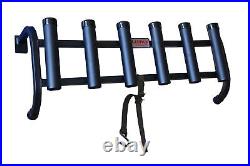 Over The Tailgate Aluminum Fishing Rod Holder (Powder Coated Tex Black)