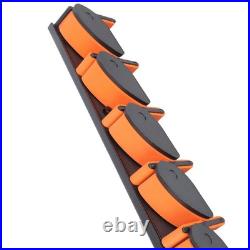 Pair Aluminum Fishing Holder 6 Fishing Rods for Pickup Truck Tailgate Bed Holds