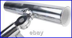 Pair Boat Stainless Steel Dual Rod Holder Adjustable Outrigger Rod Holder