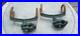 Pair-Rare-Vintage-Bronze-Lininger-502-Fishing-Rod-Holders-With-Rail-Mounts-01-xe