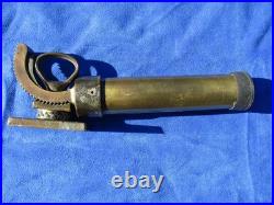 Pair of Bronze / Brass Outrigger Fishing Pole Holder Mounts