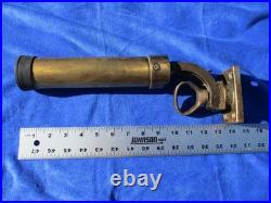 Pair of Bronze / Brass Outrigger Fishing Pole Holder Mounts