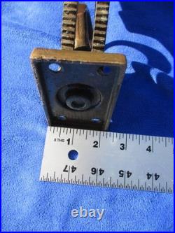 Pair of Bronze / Brass Outrigger Fishing Pole Holder Mounts