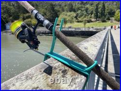Pier fishing rod holder