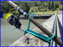 Pier fishing rod holder