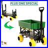 Plus-One-Cart-Mighty-Max-Sport-Fishing-Garden-Carts-Wagon-Trolley-Dolly-Flatbed-01-jwz