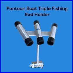 Pontoon Boat Triple Fishin Rod Holder