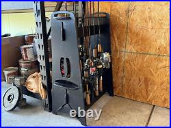 Portable Fishing Rod Holder Holds 10 Rods, Waterproof, Durable & Lightweight