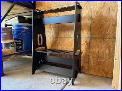 Portable Fishing Rod Holder Holds 10 Rods, Waterproof, Durable & Lightweight