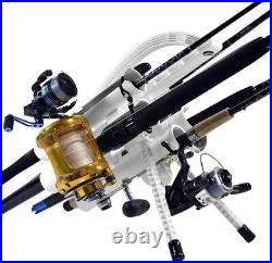 Portable Fishing Rods Carrier Lightweight Pole Holder for Pickup Truck Bed Boat
