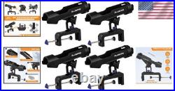 Premium 4-Pack Fishing Rod Holders 360-Degree Adjustable Mounting for Kayaks Premium 4-Pack Fishing Rod Holders 360-Degree Adjustable Mounting for Kayaks