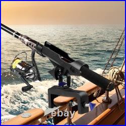 Premium 4-Pack Fishing Rod Holders 360-Degree Adjustable Mounting for Kayaks Premium 4-Pack Fishing Rod Holders 360-Degree Adjustable Mounting for Kayaks
