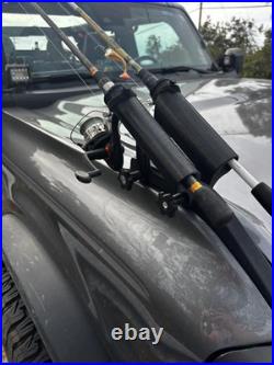 Quad Fishing Rod Mount for Ford Bronco (Gen6) TrailSight-Mounted Rod Holder