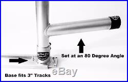 Quad Fixed Dipsy Rod Holder Aluminum Tree High Seas Gear Set with bases & tracks