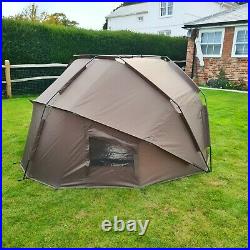 Quest Compact MK6 Carp Fishing Bivvy 1-2 Man Overnight Shelter Tackle Brolly