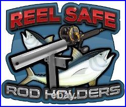 REEL SAFE CHARTER HEAD BOAT Rod Holders