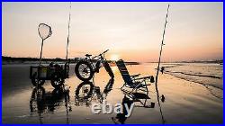 Rambo Bikes Aluminum Fishing Cart, Black, R185 Carts