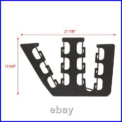 Ranger Boat Fishing Rod Holder Panel 340006 Black Starboard