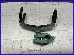 Rare Vintage bronze Hillco/Lininger Type #502 fishing rod holder And Rail Mount