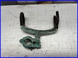 Rare Vintage bronze Hillco/Lininger Type #502 fishing rod holder And Rail Mount