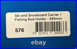 Rhino Rack Ski Snowboard Carrier Fishing Rod Holder (INCOMPLETE) #576 #XL774 Rhino Rack Ski Snowboard Carrier Fishing Rod Holder (INCOMPLETE) #576 #XL774