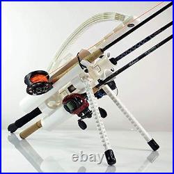 Rod-Runner Fishing Rod Rack Express 3 Fishing Rod Carrier White