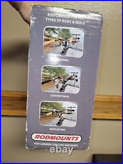RodMounts Sumo Suction Rod Carrier holder Suction Mount Only Fly Spey Spin rod