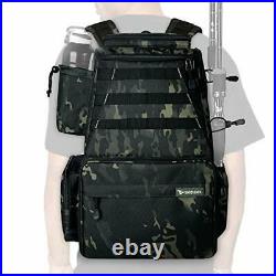 Rodeel Fishing Tackle Backpack 2 Fishing Rod Holders, Large NEW