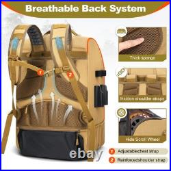 Rolling Fishing Backpack with Holder Rod? Tackle Waterproof Fishing Bag? Wi Rolling Fishing Backpack with Holder Rod? Tackle Waterproof Fishing Bag? Wi