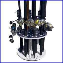 Rush Creek Creations 12-Rod Fishing Rod Holder Tackle Box 90-6000