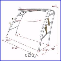 SCOUT ALUMINUM BOAT WAKEBOARD TOWER FRAME With FISHING ROD HOLDERS