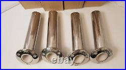 SEA RAY Stainless Steel Rod Holder 2 30 Degree 10 Long LOT of 4