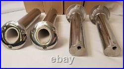 SEA RAY Stainless Steel Rod Holder 2 30 Degree 10 Long LOT of 4
