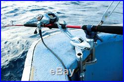 SHIMANO V-Holder SP Silver 10-90 RH-011Q Boat Fishing Rod Holder