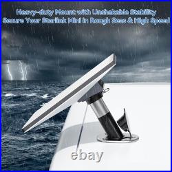 STARGEAR Starlink Mini Mount 360° Swivel Fishing Rod Holder for Boats