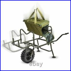 Saber Terrain Wheel Barrow Porter Carp Fishing Trolley! Black Friday Deal