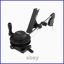 Scotty 1050S Depthmaster Manual Downrigger with Rod Holder Black